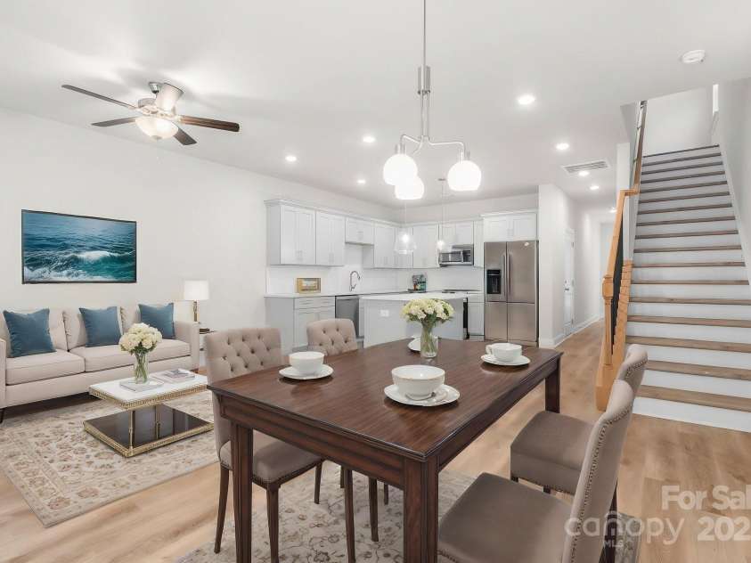 1322 Condon Street, Charlotte, NC 28216.  MLS# CAR4235524, YatesRealty ID 27828. Virtually staged