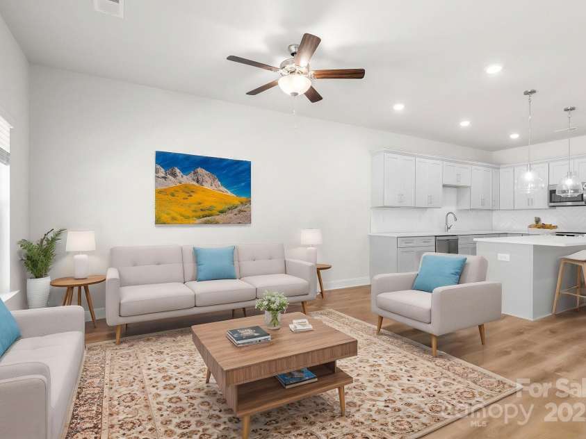 1322 Condon Street, Charlotte, NC 28216.  MLS# CAR4235524, YatesRealty ID 27828. Virtually staged