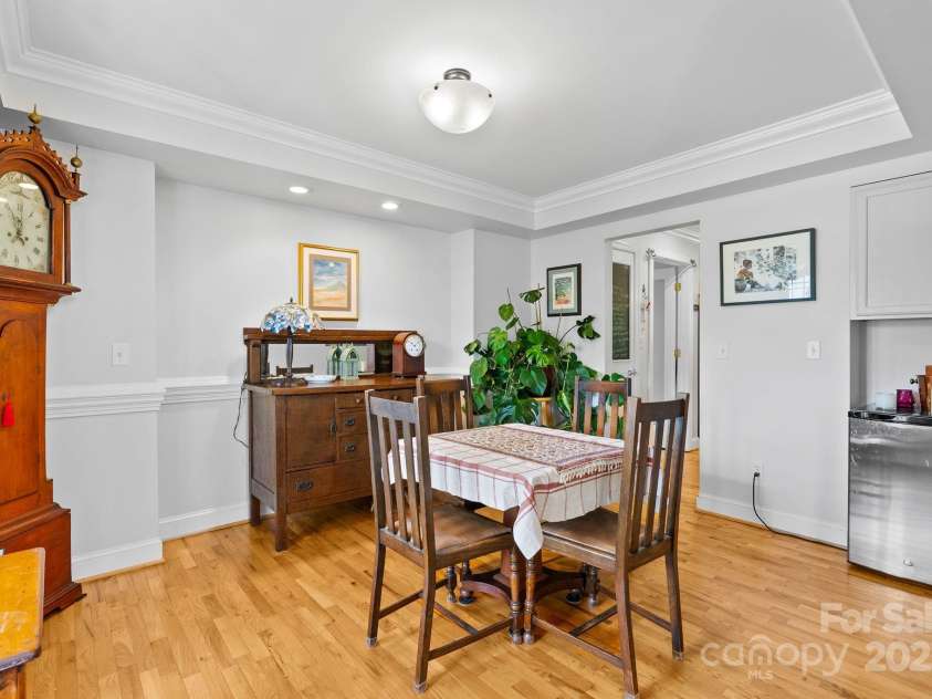50 Pinerose Drive, Weaverville, NC 28787.  MLS# CAR4255853, YatesRealty ID 27829. Dining Room