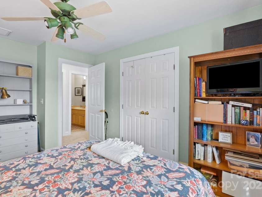 50 Pinerose Drive, Weaverville, NC 28787.  MLS# CAR4255853, YatesRealty ID 27829. Guest Bedroom #1