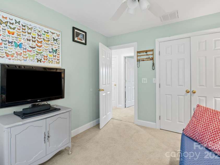 50 Pinerose Drive, Weaverville, NC 28787.  MLS# CAR4255853, YatesRealty ID 27829. Guest Bedroom #2