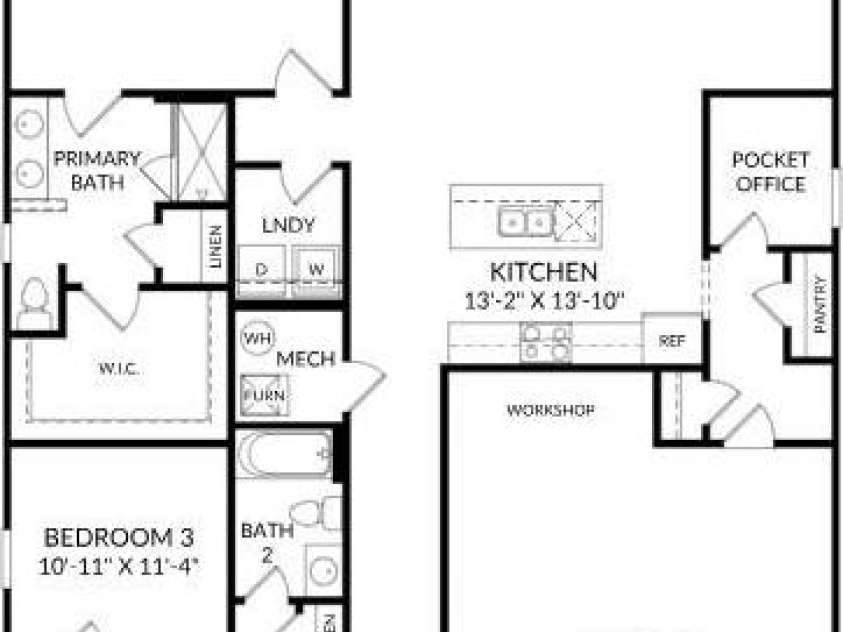 1488 Ardmore Drive, Sherrills Ford, NC 28673.  MLS# CAR4357121, YatesRealty ID 27841. Main Level