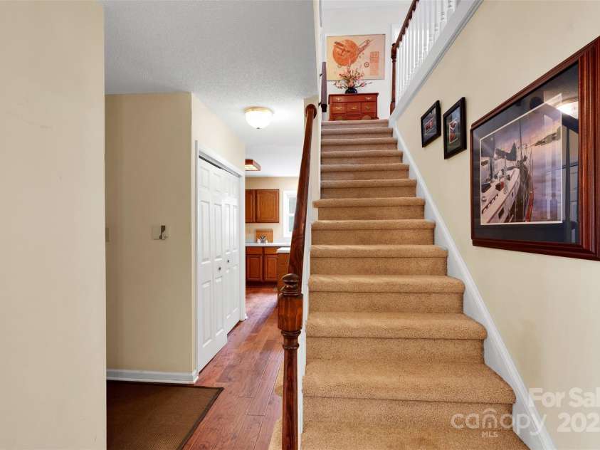 8506 Graham Road, Denver, NC 28037.  MLS# CAR4261302, YatesRealty ID 27844. One entrance to Kitchen and stairs