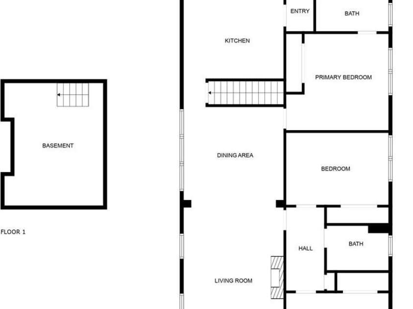 2124 Roslyn Avenue, Charlotte, NC 28208.  MLS# CAR4249352, YatesRealty ID 27845. 