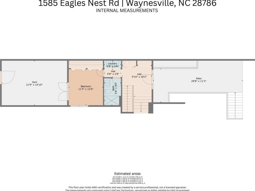 1585 Eagles Nest Road, Waynesville, NC 28786.  MLS# CAR4171726, YatesRealty ID 27848. 