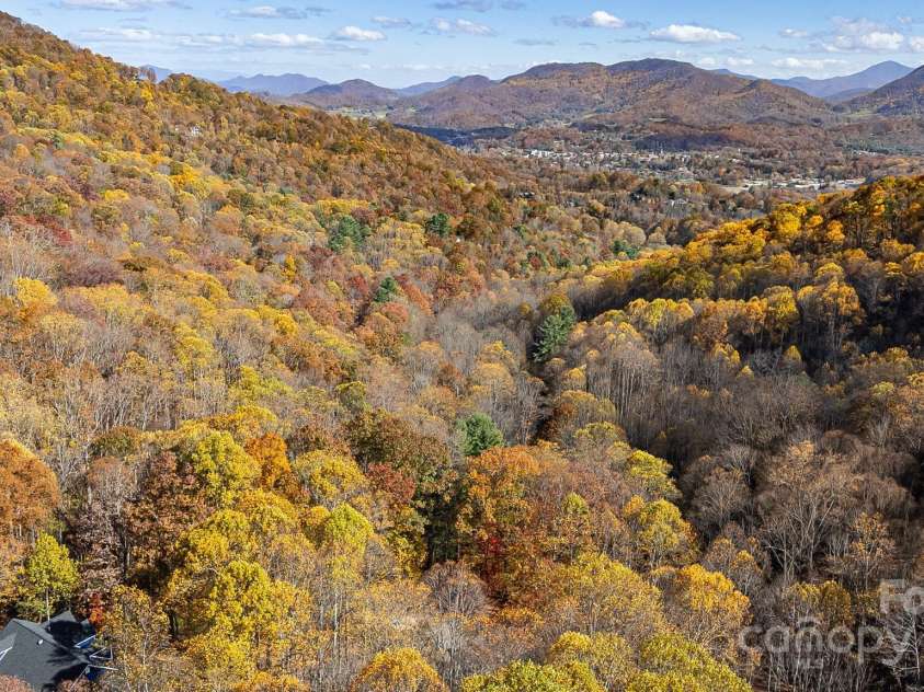 1585 Eagles Nest Road, Waynesville, NC 28786.  MLS# CAR4171726, YatesRealty ID 27848. View from balcony