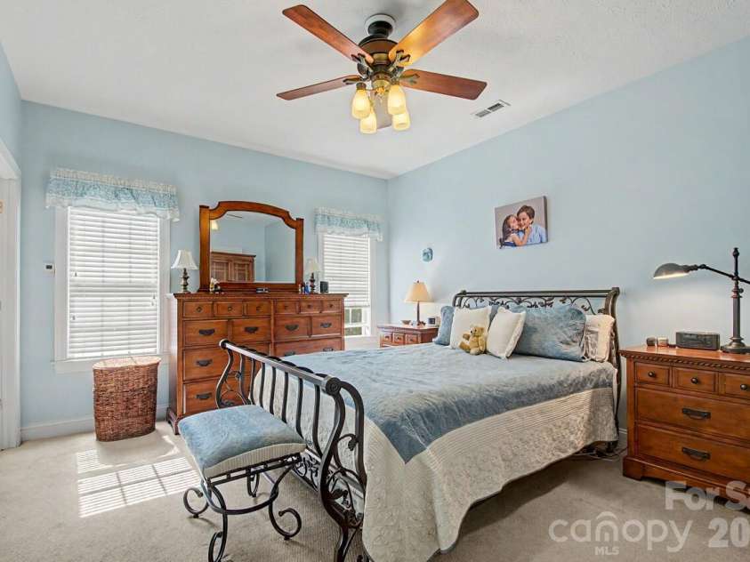 606 Carriage Commons Drive, Hendersonville, NC 28791.  MLS# CAR4386176, YatesRealty ID 27849. Primary Bedroom Suite