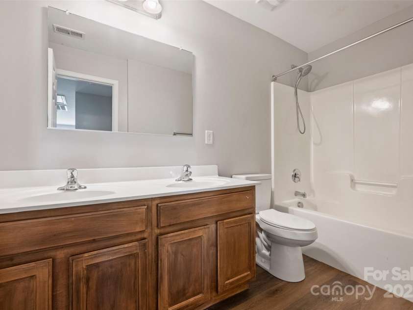 2514 Mountain Laurel Avenue, Concord, NC 28027.  MLS# CAR4284170, YatesRealty ID 27858. Upper Level Guest Bathroom