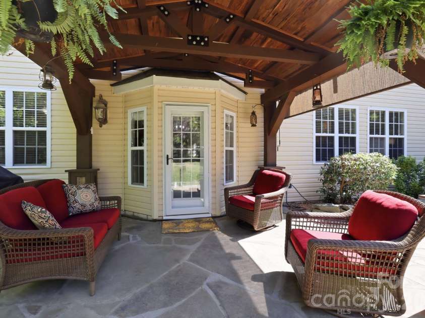 9118 Spratt Lane, Waxhaw, NC 28173.  MLS# CAR4382798, YatesRealty ID 27872. Backyard Oasis