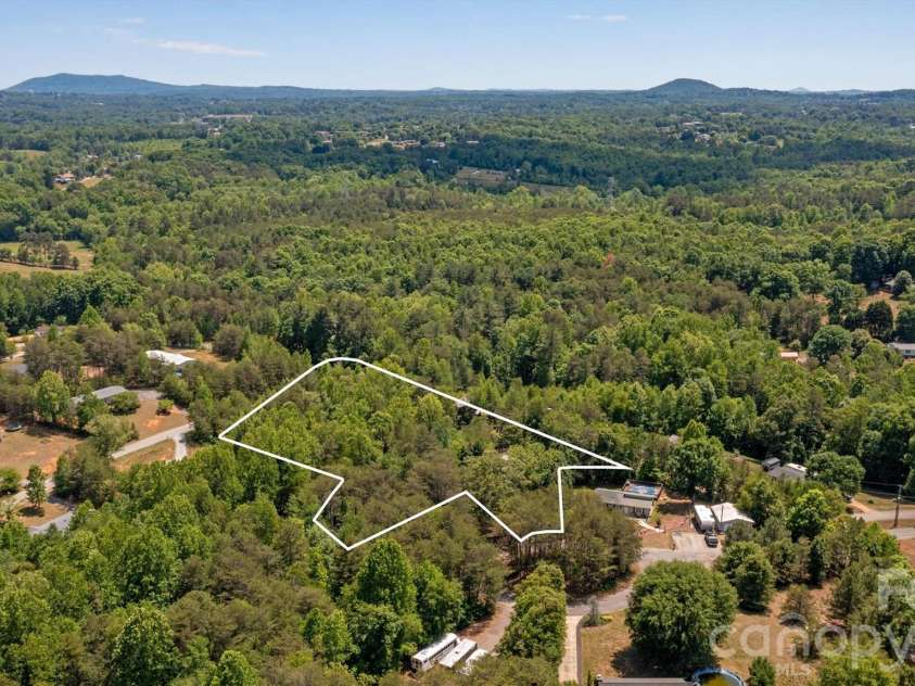 8347 Cedar Circle, Connelly Springs, NC 28612.  MLS# CAR4388010, YatesRealty ID 27880. Aerial