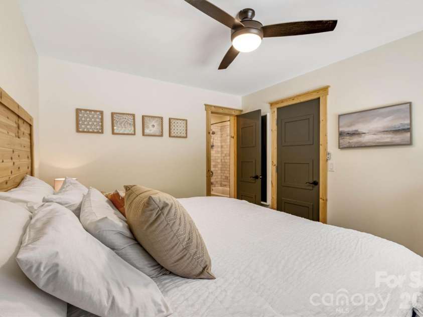 8347 Cedar Circle, Connelly Springs, NC 28612.  MLS# CAR4388010, YatesRealty ID 27880. Primary Bedroom/Bath Entry View 