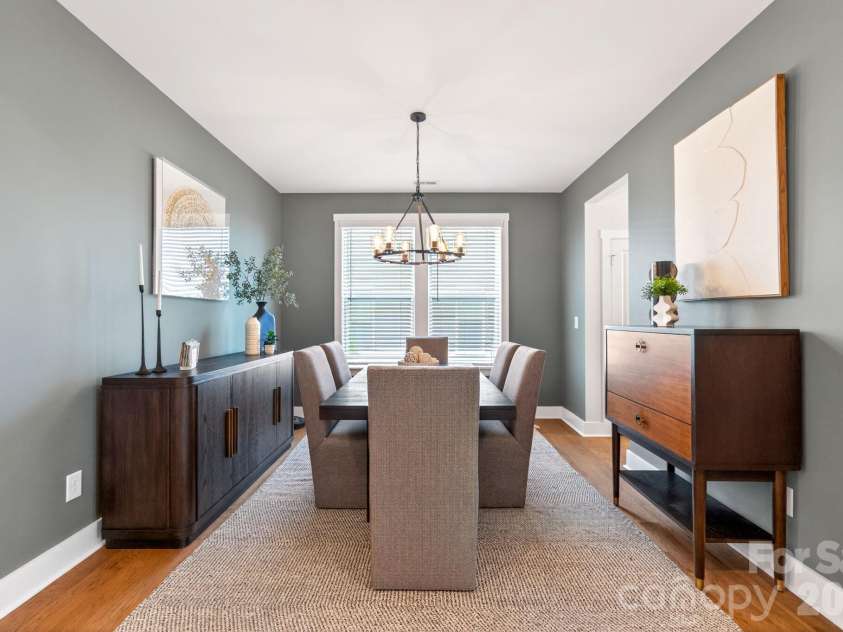 6271 Six String Court, Fort Mill, SC 29708.  MLS# CAR4384040, YatesRealty ID 27883. Stunning Dining Room