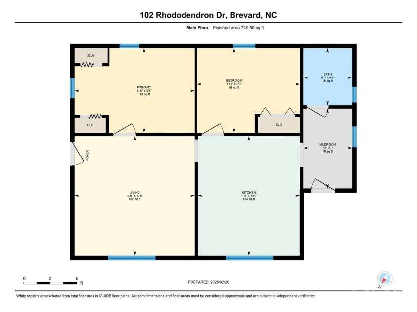 102 Rhododendron Drive, Brevard, NC 28712.  MLS# CAR4349274, YatesRealty ID 2789. 