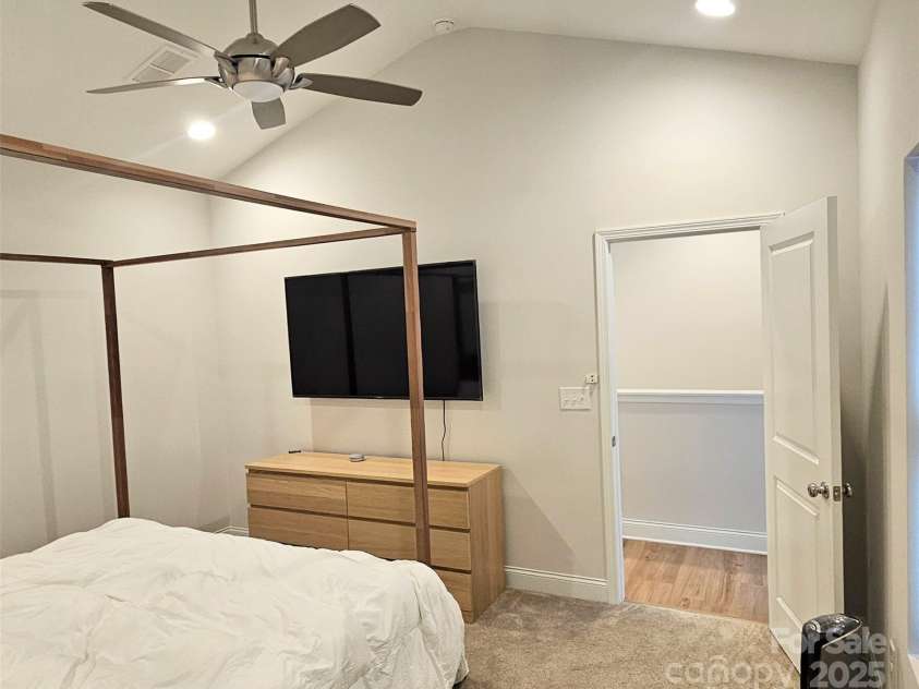 320 Lawrence Gray Road, Charlotte, NC 28262.  MLS# CAR4261052, YatesRealty ID 27892. Primary bedroom