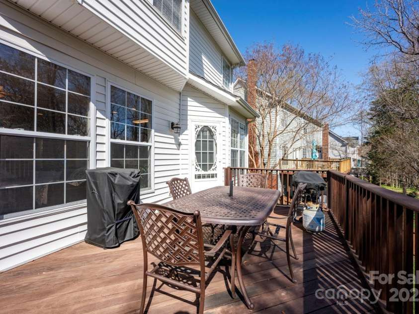 3329 Brownes Creek Road, Charlotte, NC 28269.  MLS# CAR4232626, YatesRealty ID 2790. Deck