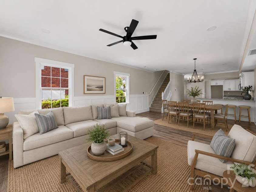 2406 Newland Road, Charlotte, NC 28216.  MLS# CAR4382166, YatesRealty ID 27901. Virtually staged