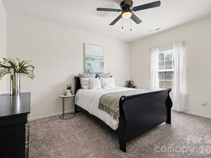 8651 Shadetree Street, Huntersville, NC 28078.  MLS# CAR4361844, YatesRealty ID 27908. Upstairs bedroom #3