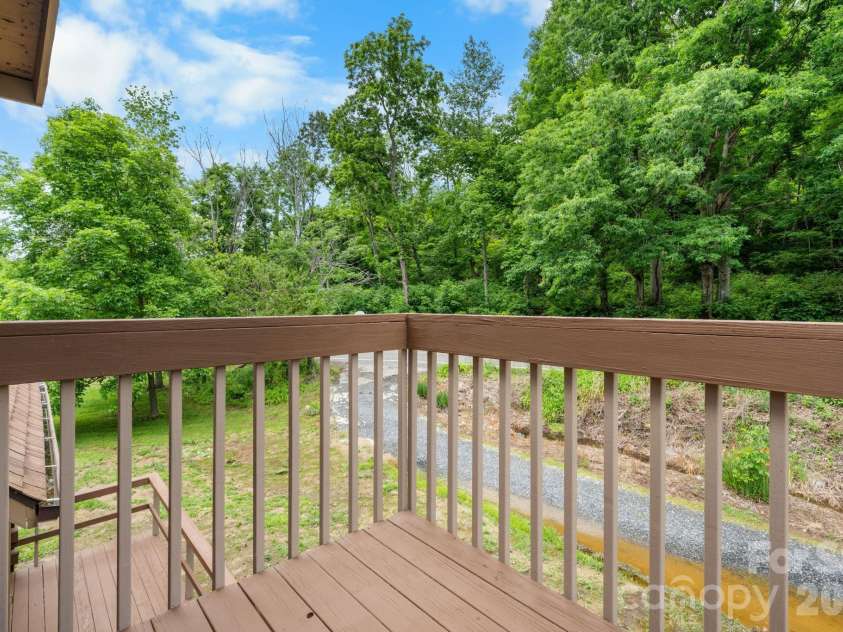 3206 Fork Mountain Road, Bakersville, NC 28705.  MLS# CAR4386731, YatesRealty ID 27916. View from balcony