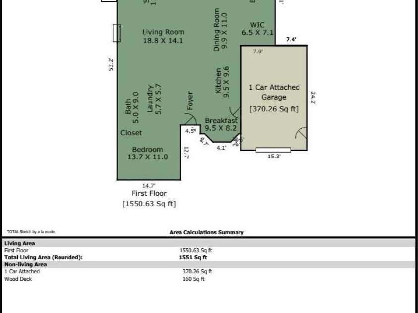 113 Fox Cross Drive, Brevard, NC 28712.  MLS# CAR4283870, YatesRealty ID 27930. Main Level