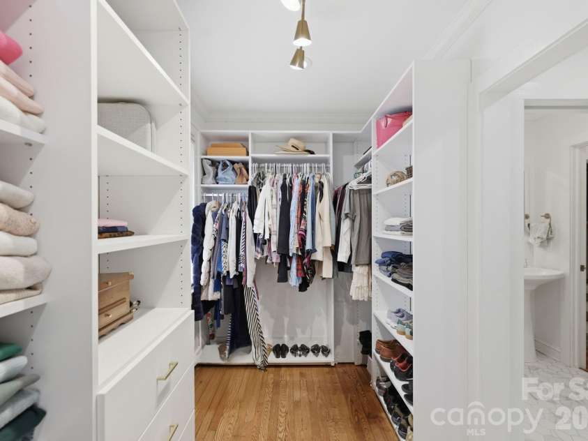 41 Chiles Avenue, Asheville, NC 28803.  MLS# CAR4374046, YatesRealty ID 27930. Large custom closet