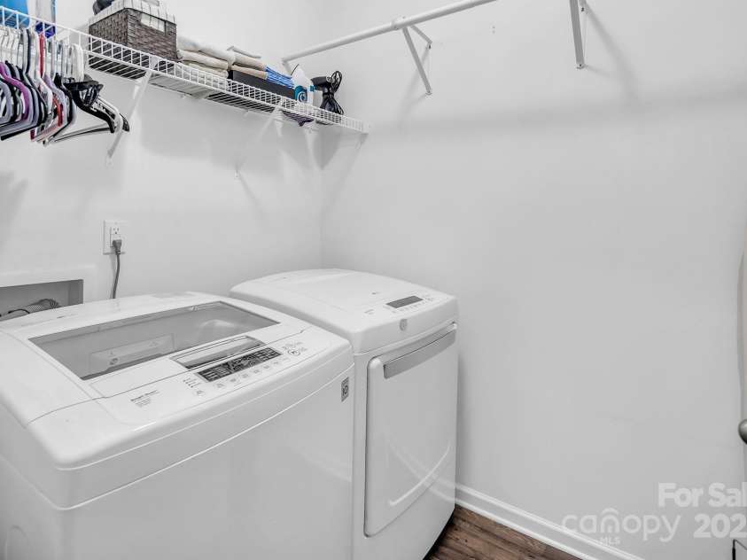 117 Rush Street, Mooresville, NC 28115.  MLS# CAR4280130, YatesRealty ID 27935. Laundry room near garage