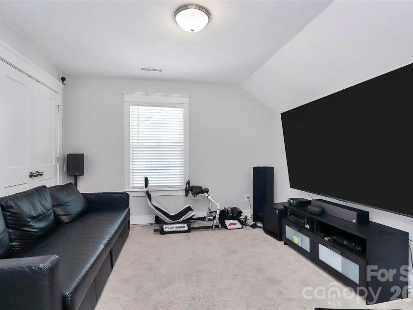 4030 Belle Landing Road, Charlotte, NC 28270.  MLS# CAR4343127, YatesRealty ID 27940. 3rd floor bedroom or Home Theater