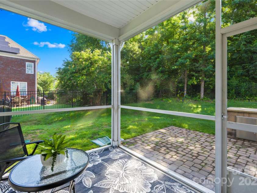 17413 Caddy Court, Charlotte, NC 28278.  MLS# CAR4245215, YatesRealty ID 27943. Back screened in porch 