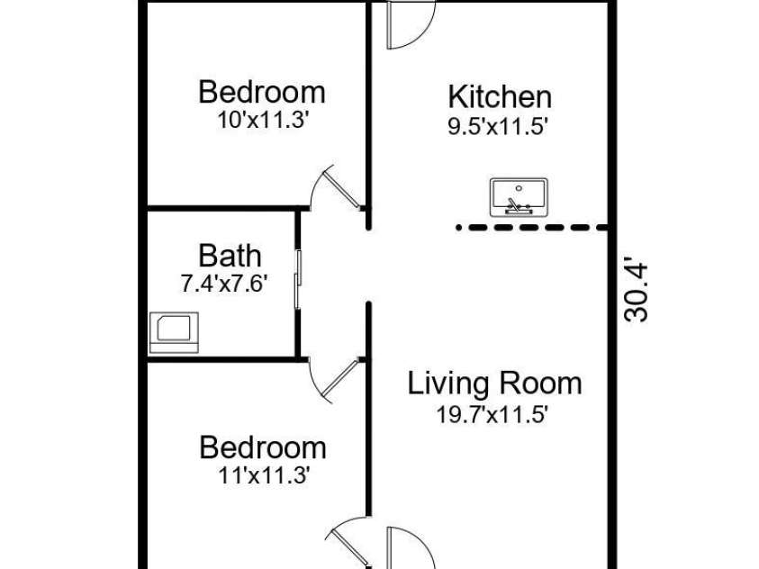 130 Winston Avenue, Asheville, NC 28803.  MLS# CAR4385170, YatesRealty ID 27944. 