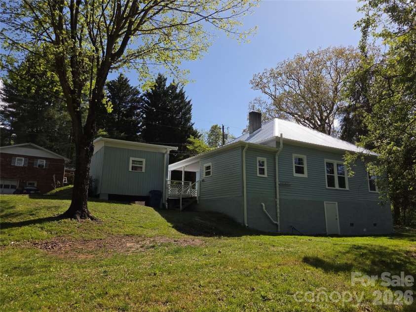 267 Beaverdam Street, Canton, NC 28716.  MLS# CAR4375604, YatesRealty ID 27948. Rear View