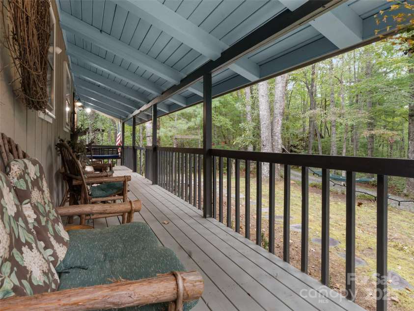 210 Ballard Road, Brevard, NC 28712.  MLS# CAR4300398, YatesRealty ID 2795. Covered Front Porch