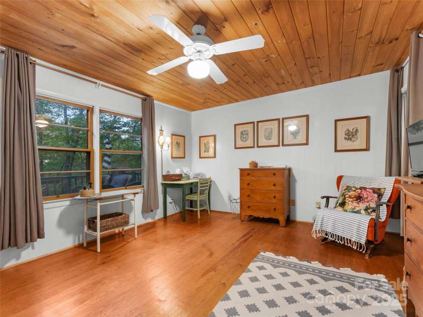 210 Ballard Road, Brevard, NC 28712.  MLS# CAR4300398, YatesRealty ID 2795. Primary Bedroom