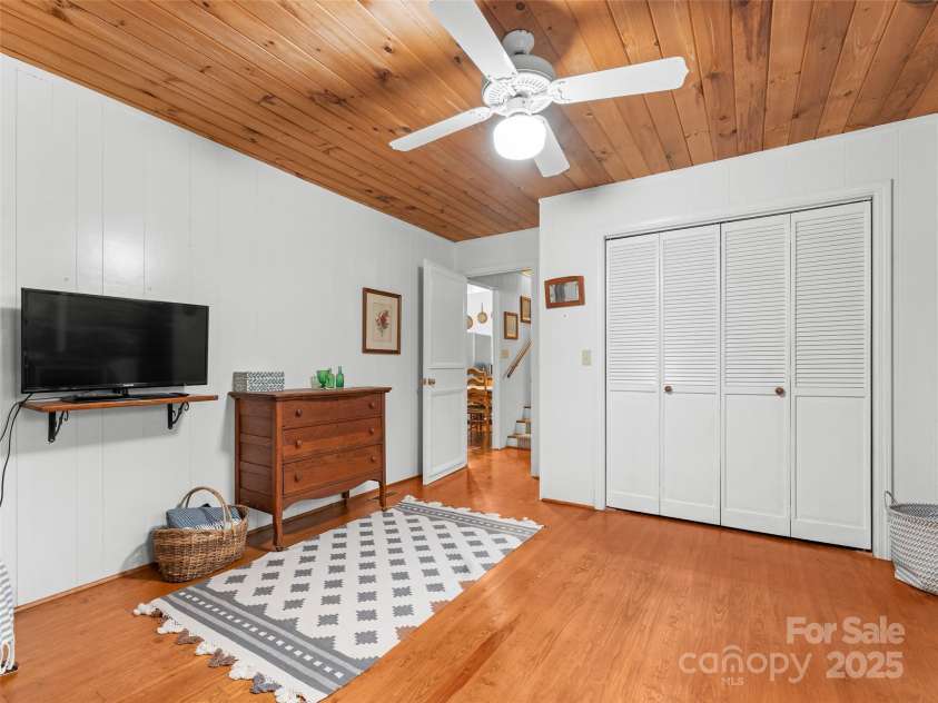 210 Ballard Road, Brevard, NC 28712.  MLS# CAR4300398, YatesRealty ID 2795. Primary Bedroom