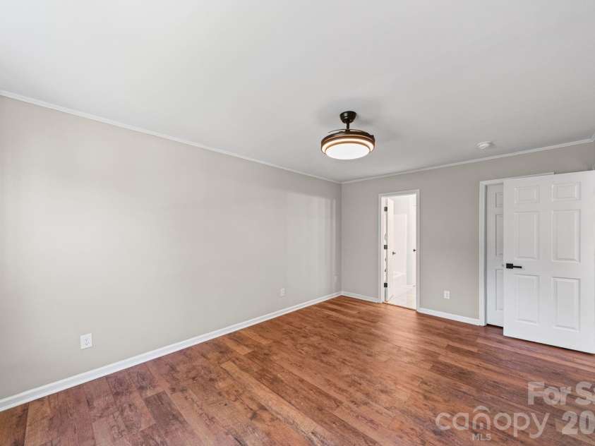 2327 Sunset Drive, Gastonia, NC 28054.  MLS# CAR4373394, YatesRealty ID 27950. Master bedroom 