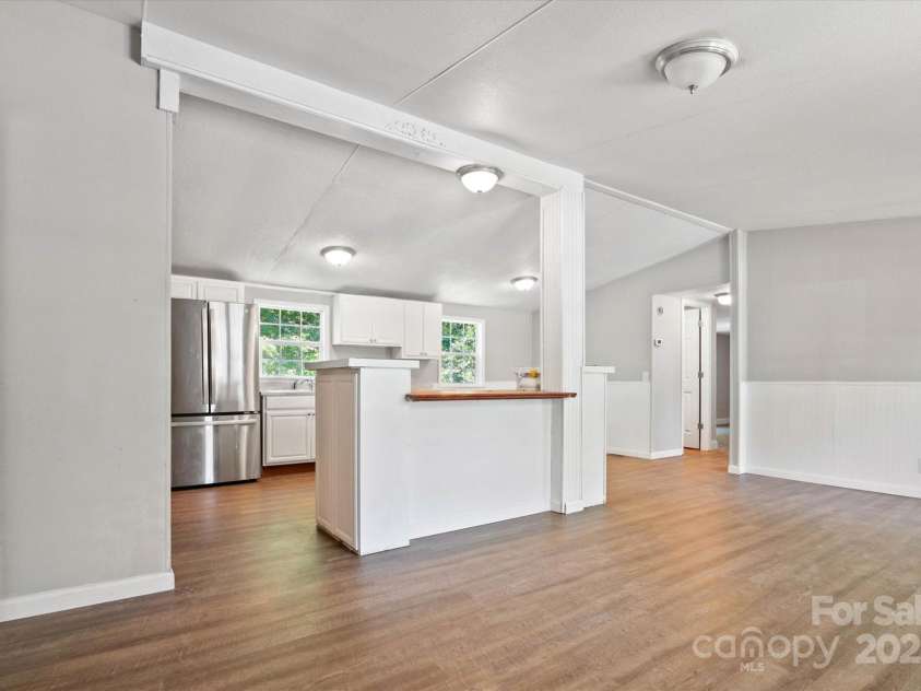 141 Lewis Street, Mount Gilead, NC 27306.  MLS# CAR4248799, YatesRealty ID 27952. Open floor plan