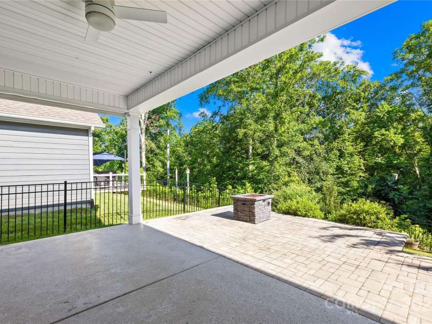 201 Hanks Bluff Drive, Mooresville, NC 28117.  MLS# CAR4273900, YatesRealty ID 27955. Look at that wooded backdrop!