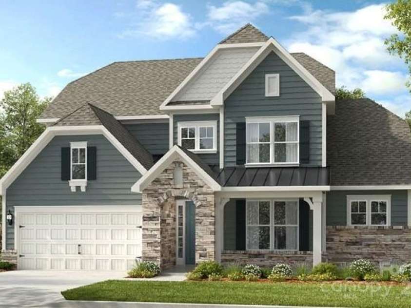 158 Nicholson Lane, Mooresville, NC 28115.  MLS# CAR4277619, YatesRealty ID 27960. The Wembley Arts + Crafts ~ Rendering