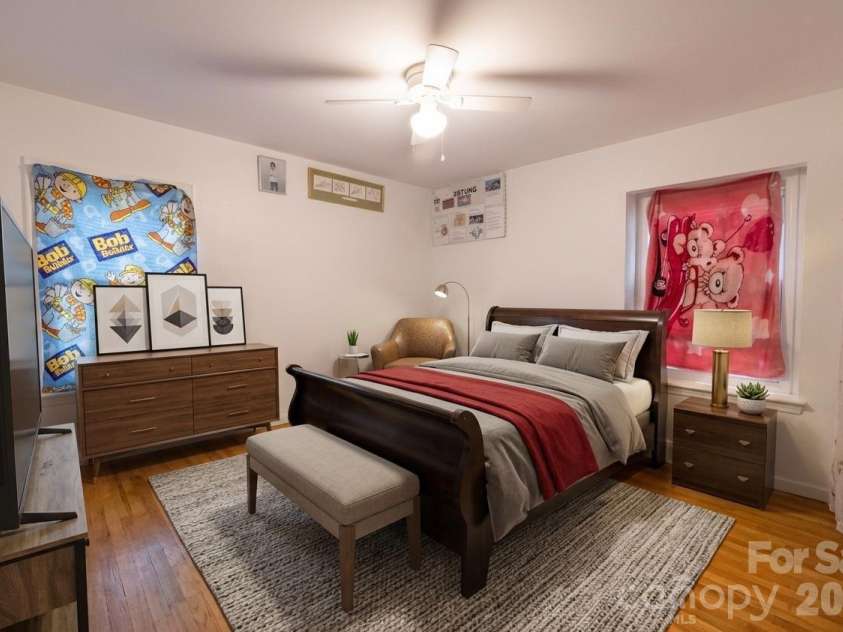2545 Cedarwild Road, Charlotte, NC 28212.  MLS# CAR4383741, YatesRealty ID 27967. Bed Room 2(Virtual Staging