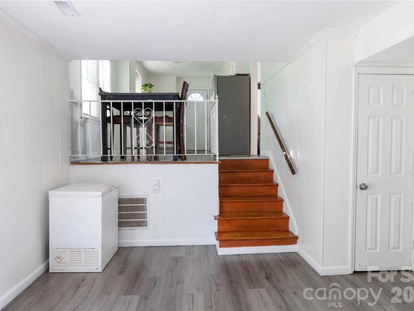 2545 Cedarwild Road, Charlotte, NC 28212.  MLS# CAR4383741, YatesRealty ID 27967. Stair way