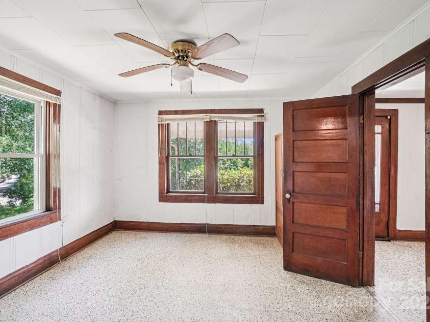 203 Beaverdam Road, Candler, NC 28715.  MLS# CAR4282589, YatesRealty ID 27973. Bedroom 3, angle 2