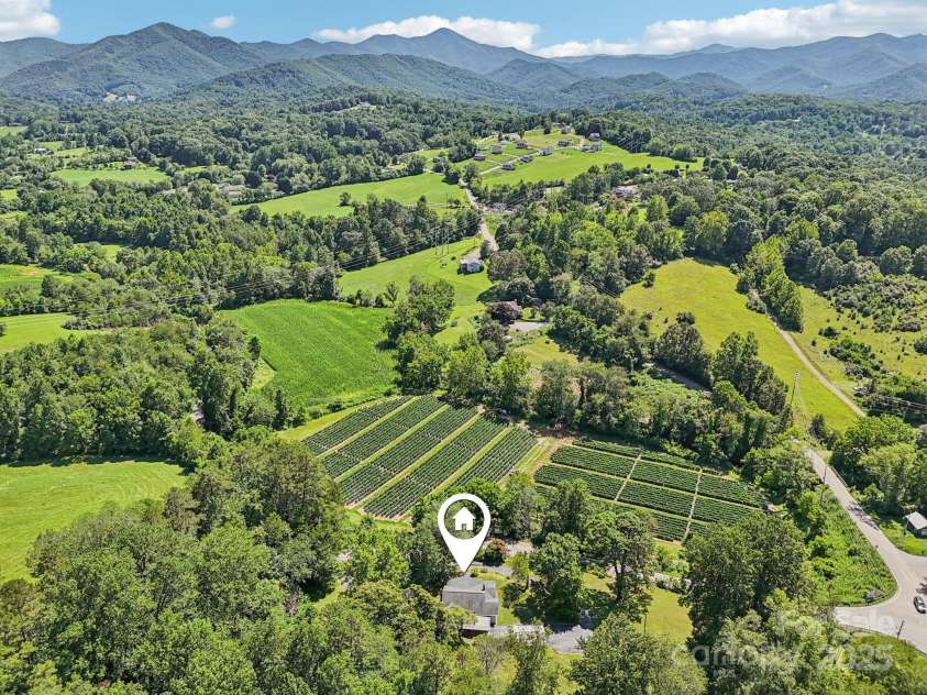 203 Beaverdam Road, Candler, NC 28715.  MLS# CAR4282589, YatesRealty ID 27973. Surrounding area