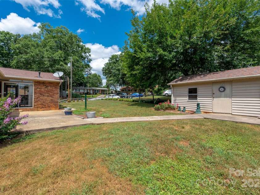 1536 Anderson Street, Gastonia, NC 28054.  MLS# CAR4283379, YatesRealty ID 27992. Backyard 1 