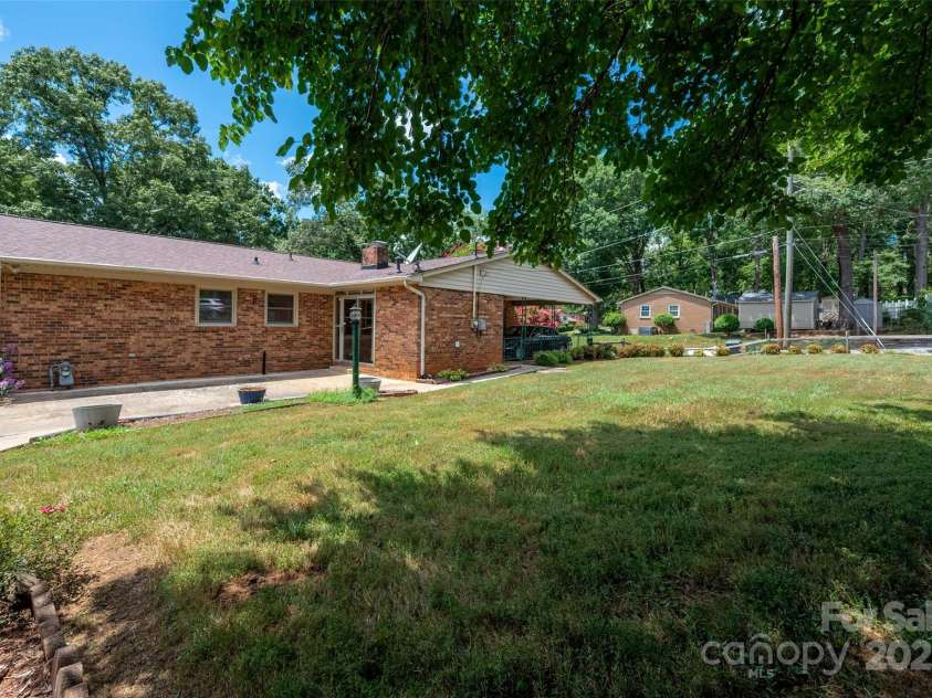 1536 Anderson Street, Gastonia, NC 28054.  MLS# CAR4283379, YatesRealty ID 27992. Backyard 2