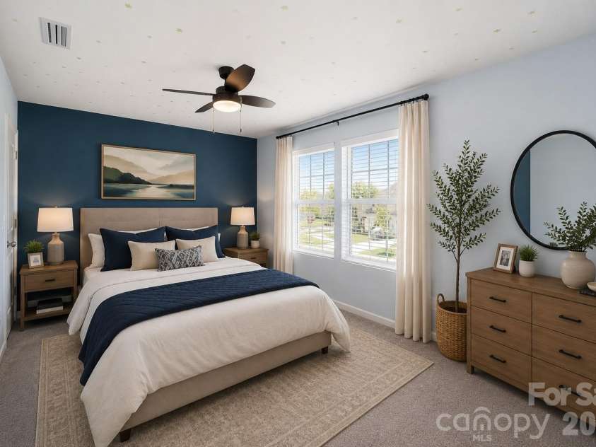 3987 Tersk Drive, Midland, NC 28107.  MLS# CAR4390172, YatesRealty ID 27998. Virtually staged to illustrate the room's potential