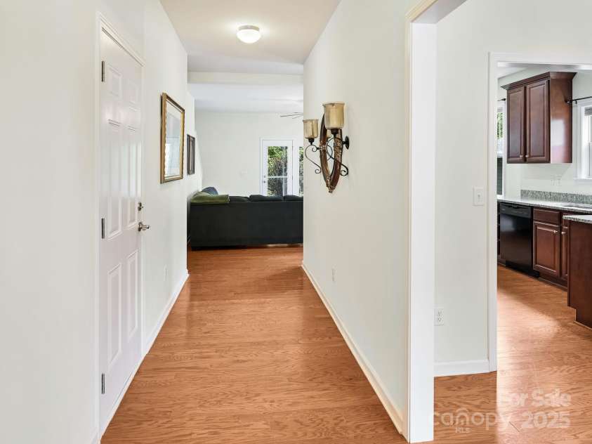 56 Brown Street, Weaverville, NC 28787.  MLS# CAR4284270, YatesRealty ID 28005. Entrance foyer