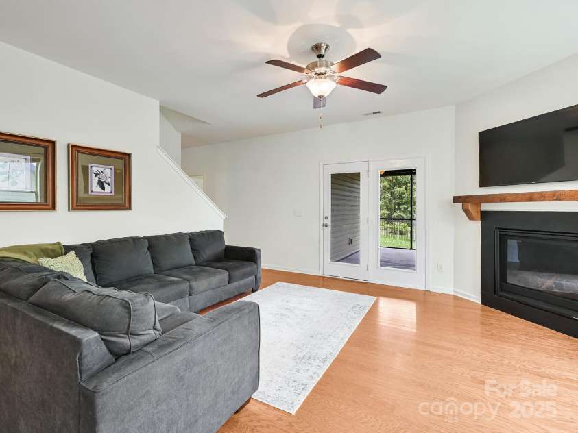 56 Brown Street, Weaverville, NC 28787.  MLS# CAR4284270, YatesRealty ID 28005. Living room