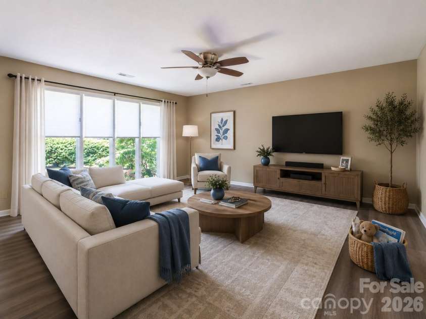 73 Cresent Drive, Pisgah Forest, NC 28768.  MLS# CAR4382489, YatesRealty ID 28014. Virtual Staging