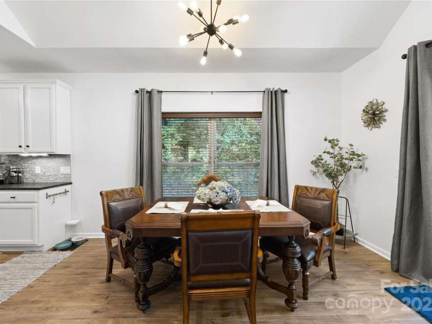 1308 Bell Mountain Road, Zirconia, NC 28790.  MLS# CAR4317514, YatesRealty ID 2802. Dinning area 