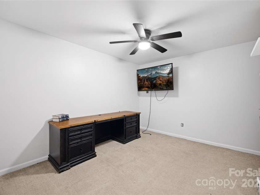 1308 Bell Mountain Road, Zirconia, NC 28790.  MLS# CAR4317514, YatesRealty ID 2802. Flex room - lower level 