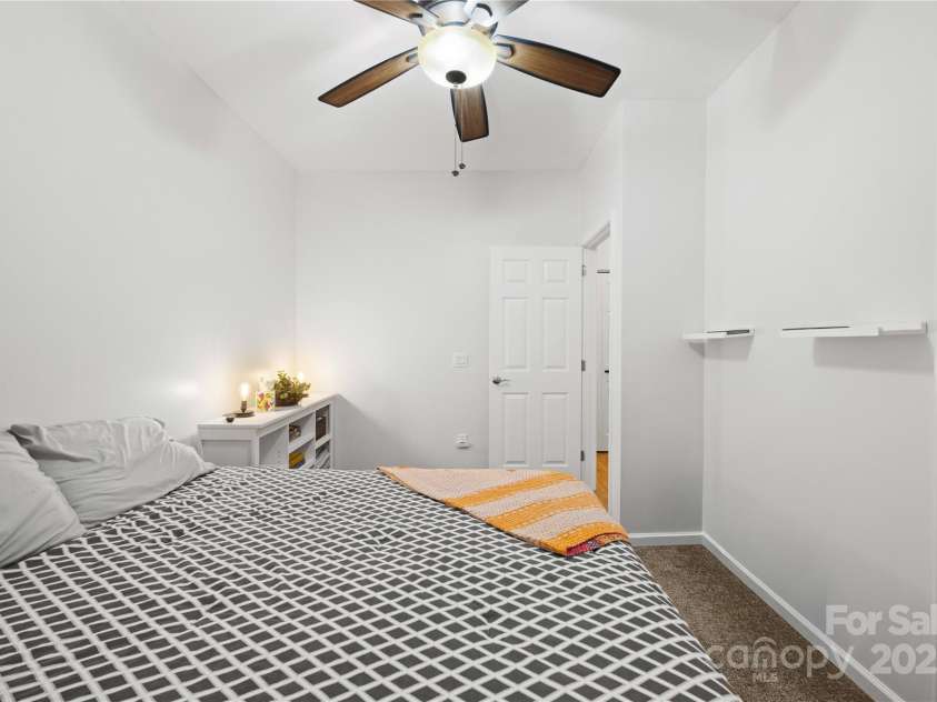 1308 Bell Mountain Road, Zirconia, NC 28790.  MLS# CAR4317514, YatesRealty ID 2802. Main level second bedroom 