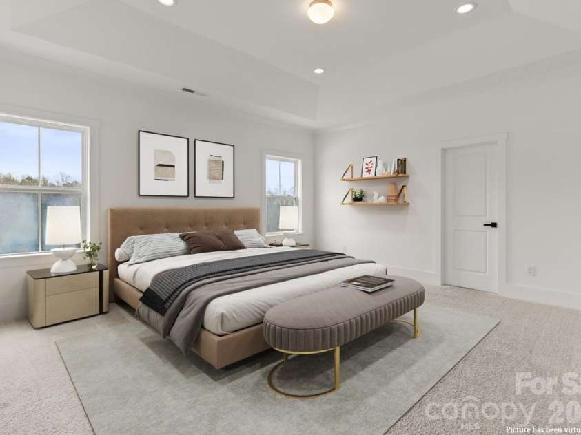 142 Fairfield Drive, Troutman, NC 28166.  MLS# CAR4349688, YatesRealty ID 2802. Primary Bedroom